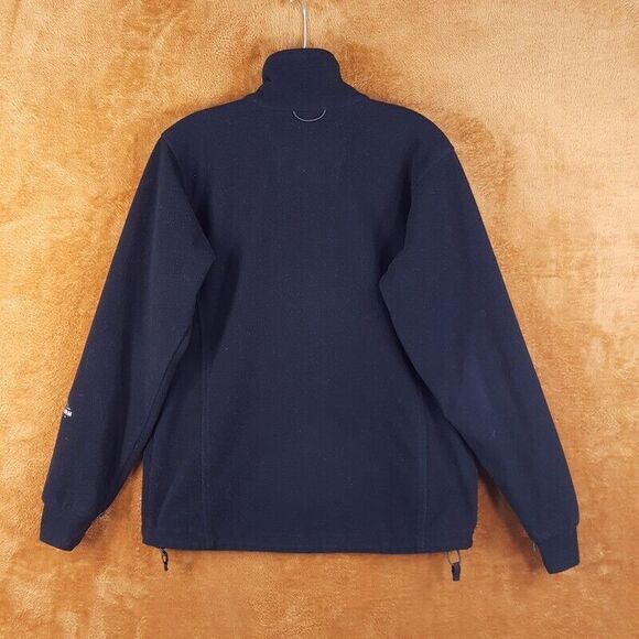 COLUMBIA Womens Jacket Small Black Zip Up Omni Therm Stretch Outdoor Logo - Picture 7 of 8